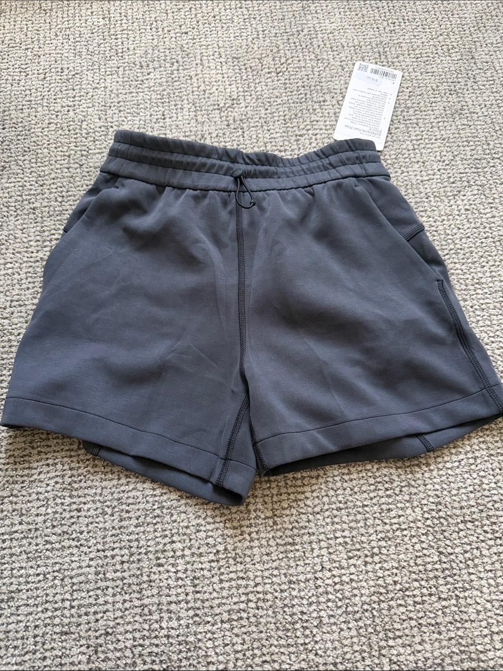 Lululemon Women's Athletic Drawstring Shorts - Black